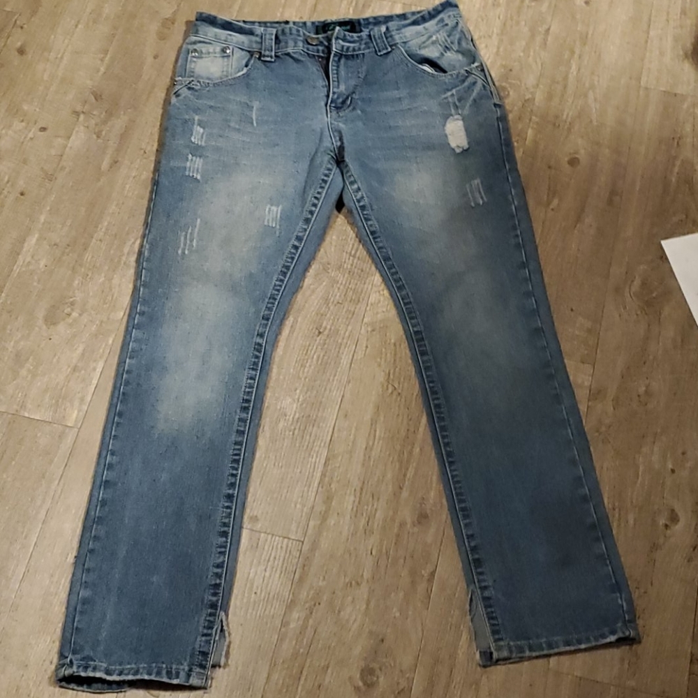 Mens Distressed Jeans
